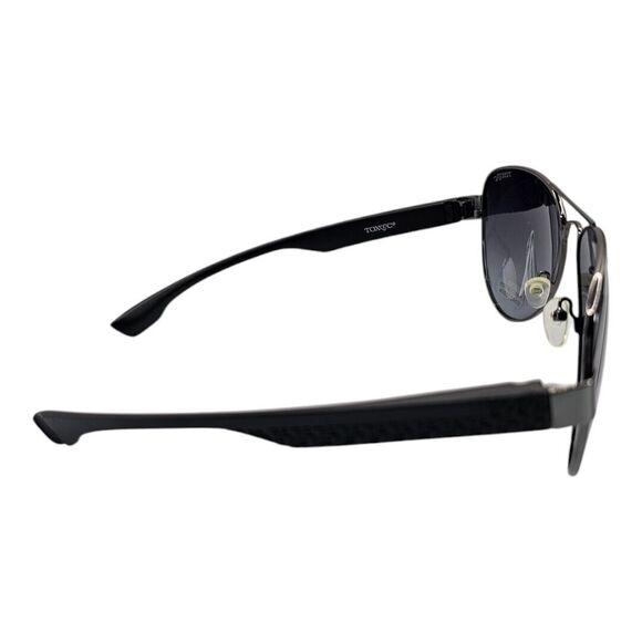 TOXIC SUNGLASSES MENS AVIATOR TIC-114-20 BUILT IN MICROPHONE + ACCESSORIES  NEW - Picture 3 of 15